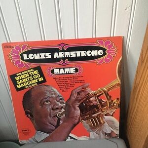 Louis A R M S T R O N G vinyl record